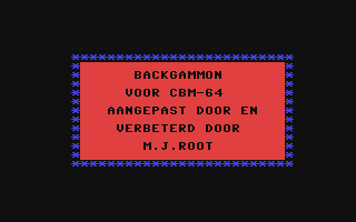 C64 GameBase Backgammon Courbois_Software 1983