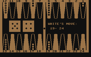 C64 GameBase Backgammon Mantra_Software 1984