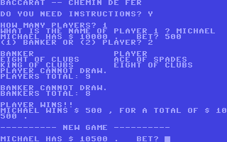 C64 GameBase Bacrat Creative_Computing 1979