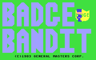 C64 GameBase Badge_Bandit ALA_Software 1983