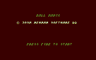 C64 GameBase Ball_Manic Josh_Newman_Software 1990