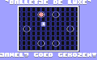 C64 GameBase Balletje_De_Luxe Commodore_Dossier 1987