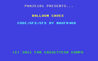 C64 GameBase Balloon_Caves PhoenixWare 2021