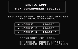 C64 GameBase Baltic_1985_-_When_Superpowers_Collide SSI_(Strategic_Simulations,_Inc.) 1984