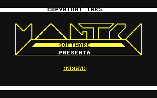 C64 GameBase Barman Mantra_Software 1985