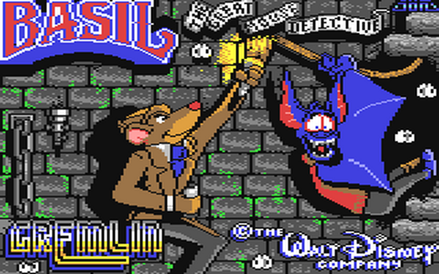C64 GameBase Basil_the_Great_Mouse_Detective Gremlin_Graphics_Software_Ltd. 1987