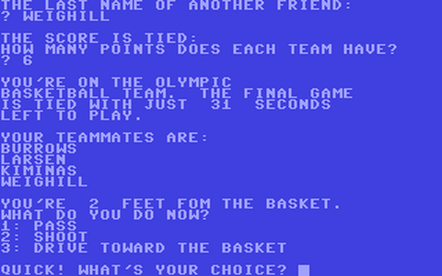 C64 GameBase Basketball_Action Scholastic,_Inc./Hard-Soft_Inc. 1984