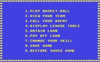 C64 GameBase Basketball_Manager