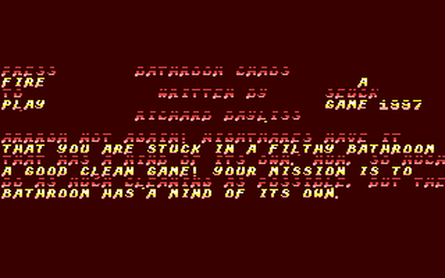 C64 GameBase Bathroom_Chaos The_New_Dimension_(TND) 1997