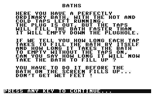 C64 GameBase Baths Guild_Publishing/Newtech_Publishing_Ltd. 1984