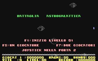 C64 GameBase Battaglia_Astrogalattica Pubblirome/Super_Game_2000 1985