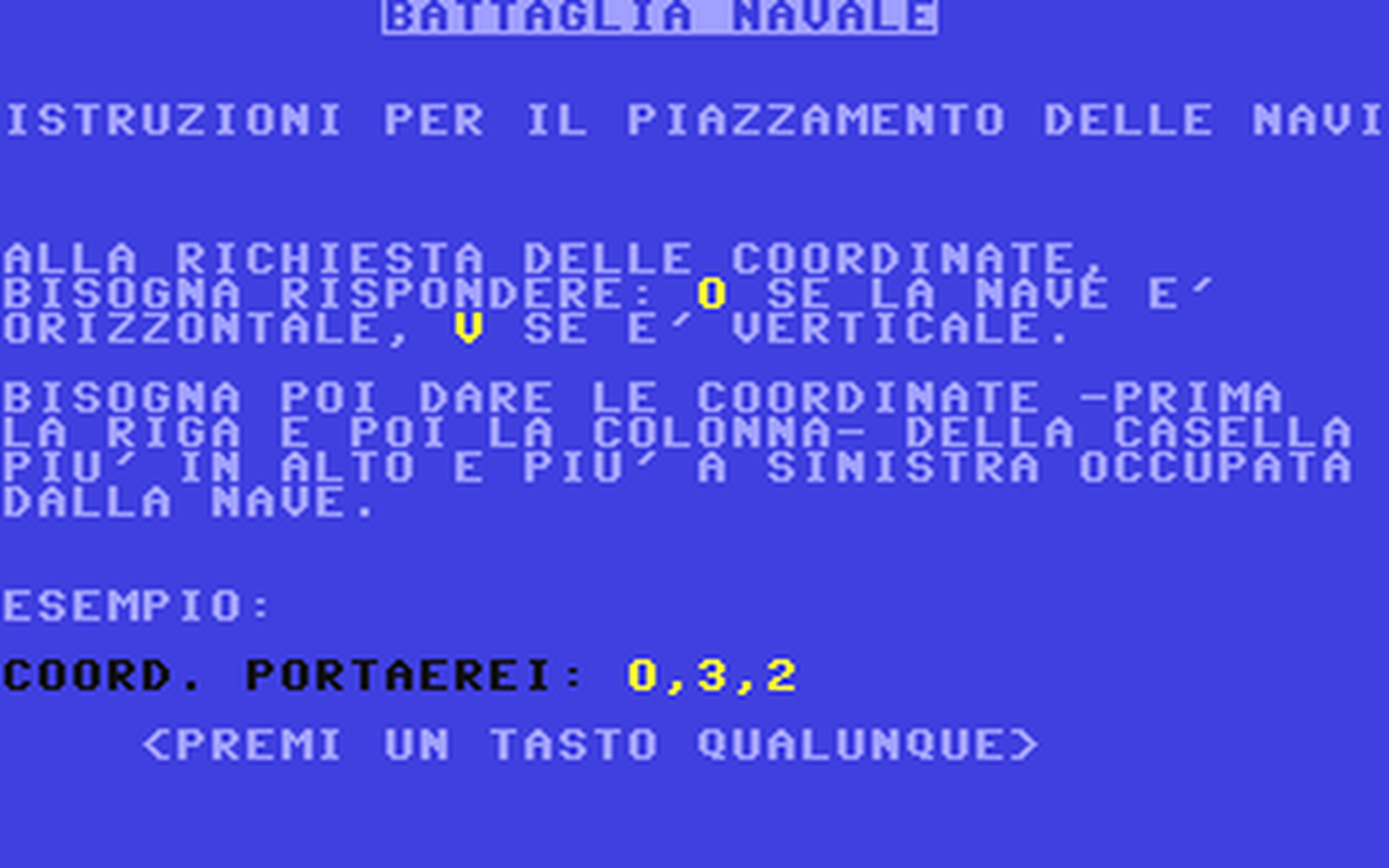C64 GameBase Battaglia_Navale Arnoldo_Mondadori_Editore/Computer_Club 1985