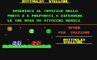C64 GameBase Battaglia_Stellare Edizioni_Societa_SIPE_srl./Top_Playgames 1985