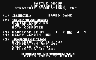 C64 GameBase Battle_Group SSI_(Strategic_Simulations,_Inc.) 1986