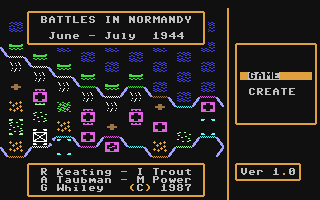 C64 GameBase Battles_in_Normandy SSG_(Strategic_Studies_Group) 1987