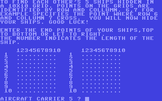 C64 GameBase Battleship 1978
