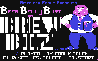 C64 GameBase Beer_Belly_Burt's_Brew_Biz American_Eagle_Software 1985