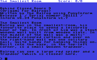 C64 GameBase Behind_Closed_Doors_IX_-_Origami_for_Balrogs Zenobi_Software 2020