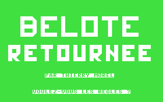 C64 GameBase Belote_retournée Hebdogiciel 1986