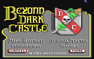 C64 GameBase Beyond_Dark_Castle Activision 1989