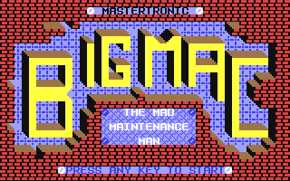 C64 GameBase Big_Mac_-_The_Mad_Maintenance_Man Mastertronic 1985