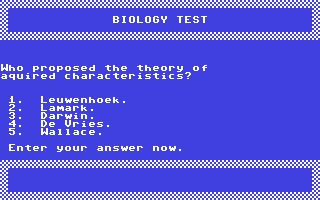 C64 GameBase Biology_Test_-_'O'_Level Paxman_Promotions 1983
