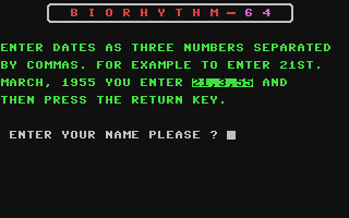 C64 GameBase Biorhythm-64 Street_Games