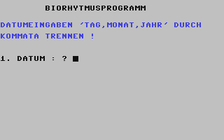 C64 GameBase Biorhythmus
