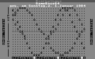 C64 GameBase Biorhythmus S+S_Soft_Vertriebs_GmbH 1986