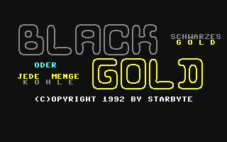 C64 GameBase Black_Gold_-_Schwarzes_Gold Starbyte_Software 1992