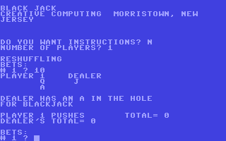 C64 GameBase Black_Jack Creative_Computing 1978