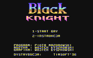 C64 GameBase Black_Knight TimSoft 1996