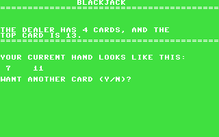 C64 GameBase Blackjack Tab_Books,_Inc. 1985
