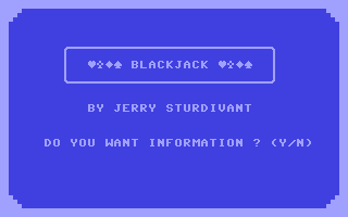 C64 GameBase Blackjack Commodore_Business_Machines,_Inc./PowerPlay 1984