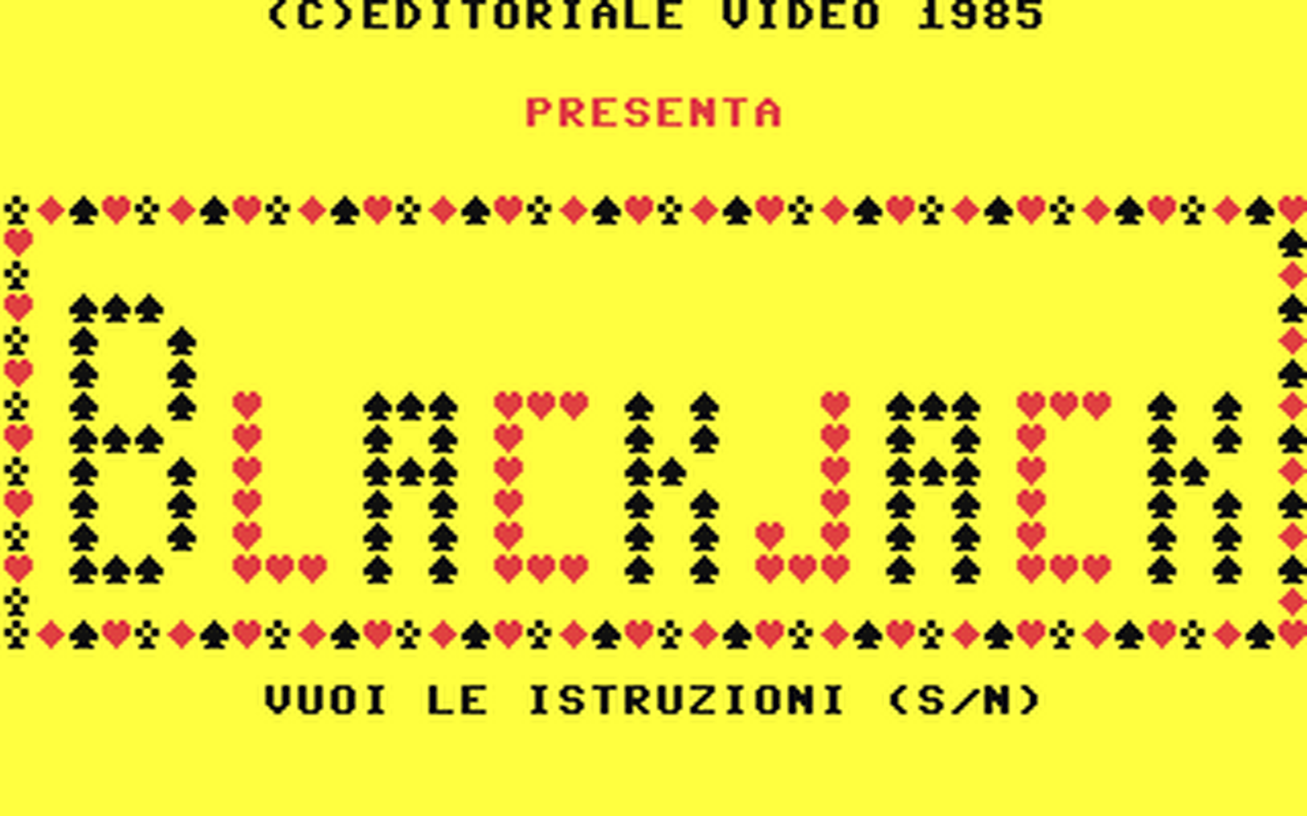 C64 GameBase Blackjack Edizione_Logica_2000/Videoteca_Computer 1985