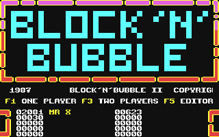 C64 GameBase Block'n'Bubble_II Markt_&_Technik/64'er 1988