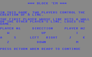 C64 GameBase Block_'em Datamost,_Inc. 1984