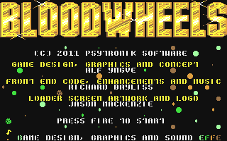 C64 GameBase Bloodwheels Psytronik_Software 2011