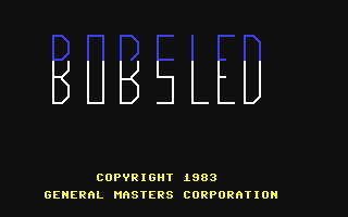 C64 GameBase Bobsled K-Tek/K-Tel_Software_Inc. 1983