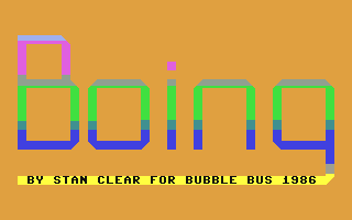 C64 GameBase Boing Bubble_Bus 1986