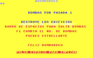 C64 GameBase Bombardeo_en_la_ciudad Ediciones_y_Suscripciones_S.A./Commodore_Magazine 1984