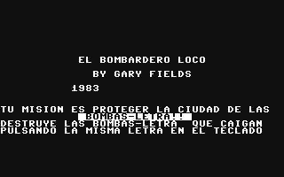 C64 GameBase Bombardero_Loco,_El SIMSA/Commodore_World 1984