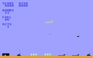 C64 GameBase Bomber_Attack Avalon_Hill_Microcomputer_Games,_Inc. 1983