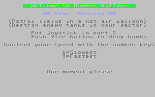 C64 GameBase Bomber_Balloon (Public_Domain) 1991