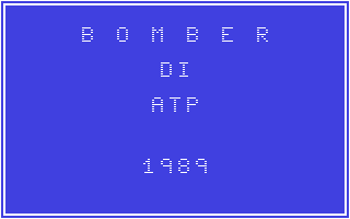 C64 GameBase Bomber Edigamma_S.r.l./Settimana_Games 1989