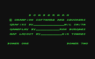 C64 GameBase Bomberman Champion_Software