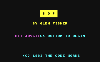 C64 GameBase Bop Osbourne/McGraw-Hill 1983
