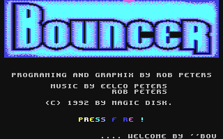 C64 GameBase Bouncer Magic_Disk 1992