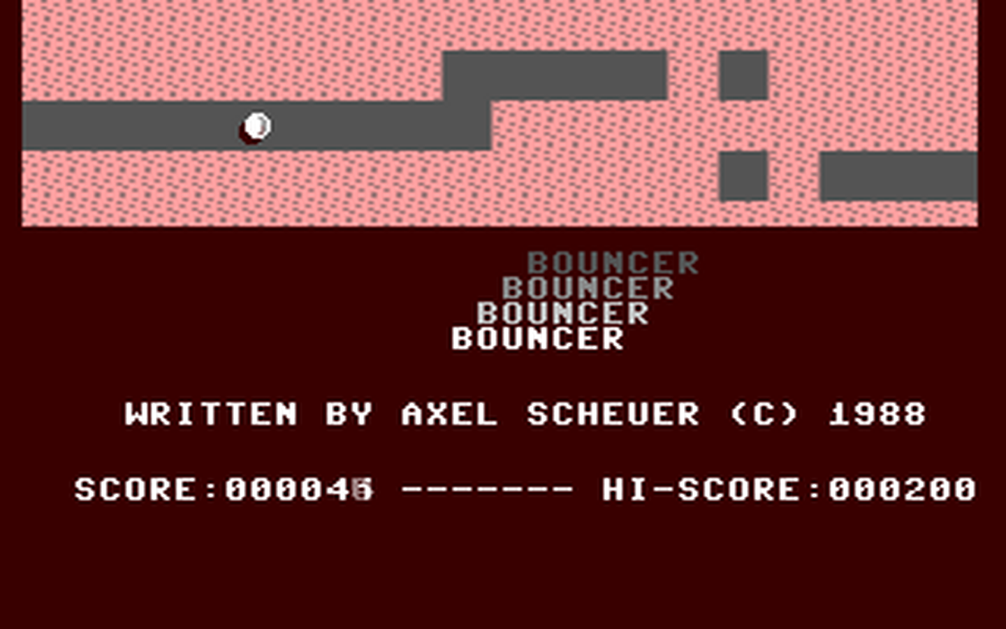 C64 GameBase Bouncer Markt_&_Technik/Happy_Computer 1988