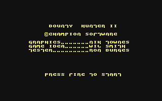 C64 GameBase Bounty_Hunter_II Champion_Software